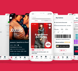 Eventbook. Event Ticketing App UX/UI Design